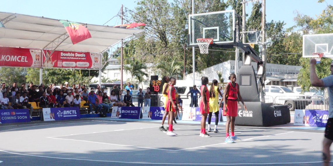 Basketball feto Ekipa Angola Hasoru Tan Ekipa Moçambique